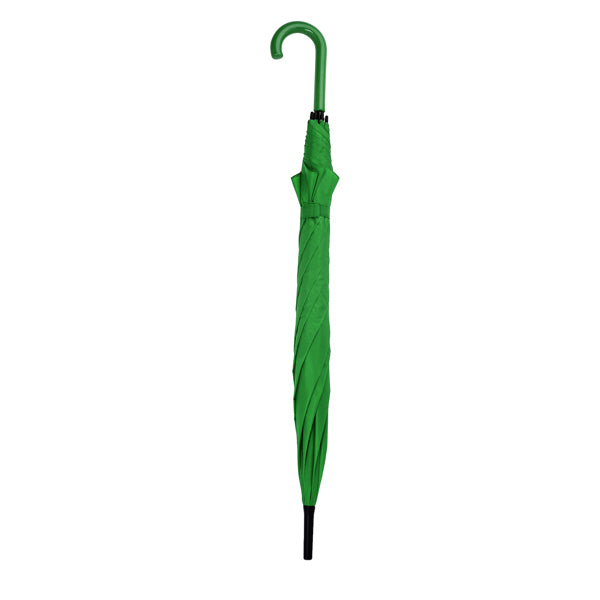 Stamina Milford 190T polyester umbrella in fern green, ready for logo printing