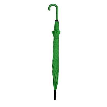 Stamina Milford 190T polyester umbrella in fern green, ready for logo printing