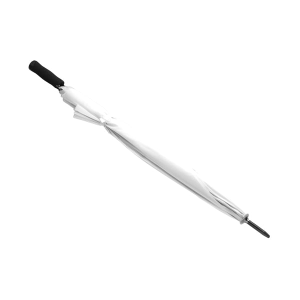 Stamina Harul 190T polyester umbrella in white, ready for logo printing