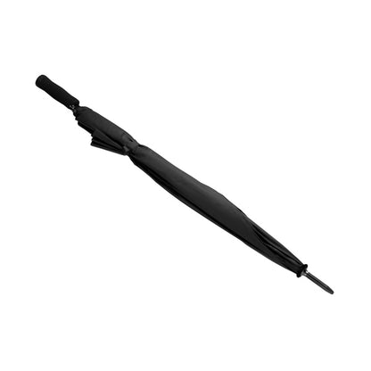 Stamina Harul 190T polyester umbrella in black, ready for logo printing