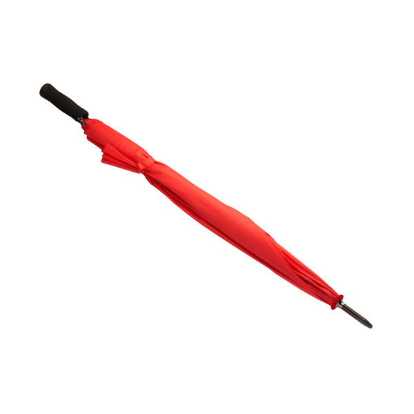 Stamina Harul 190T polyester umbrella in red, ready for logo printing