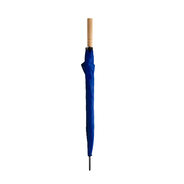 Stamina Fargo 190T polyester umbrella in royal blue, ready for laser engraving