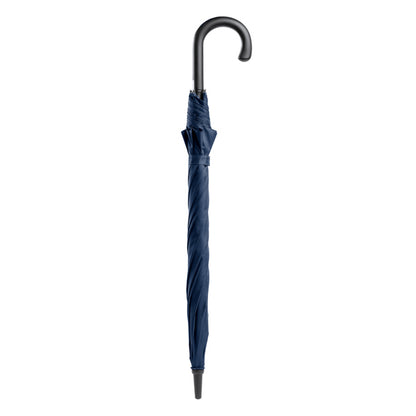 Stamina Osaka polyester umbrella in navy blue, ready for logo printing