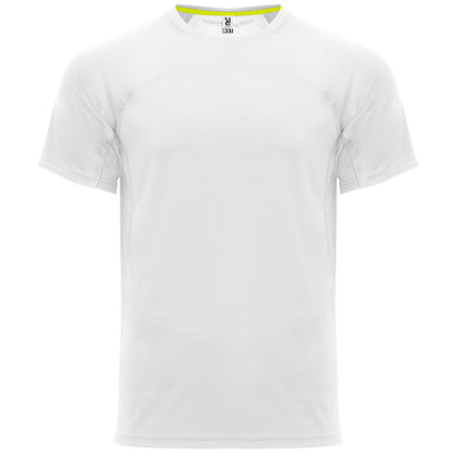 Roly Monaco unisex T-shirt in white, ready for logo printing or embroidery