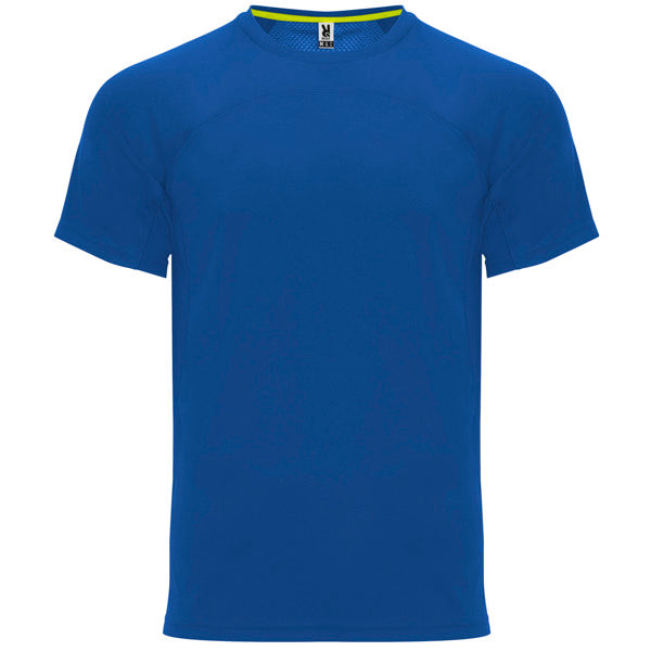 Roly Monaco unisex T-shirt in royal blue, ready for logo printing or embroidery
