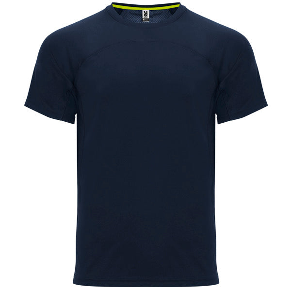 Roly Monaco unisex T-shirt in navy blue, ready for logo printing or embroidery