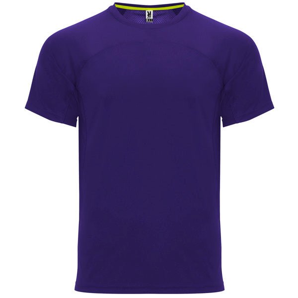 Roly Monaco unisex T-shirt in mauve, ready for logo printing or embroidery