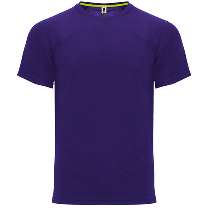 Roly Monaco unisex T-shirt in mauve, ready for logo printing or embroidery