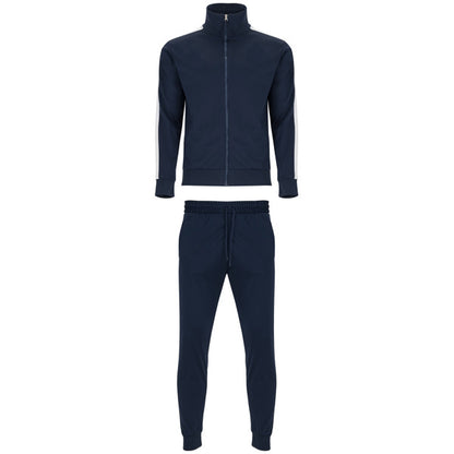 Roly Creta men's tracksuit in navy blue, ready for logo printing or embroidery