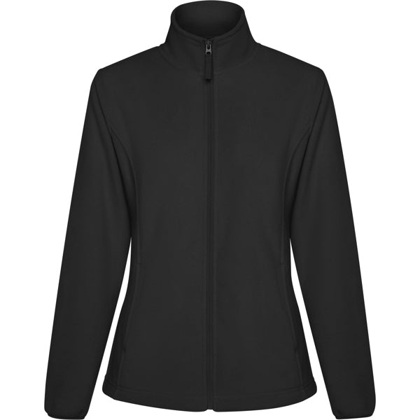 Roly New Artic Woman women's fleece jacket in black, ready for logo printing or embroidery