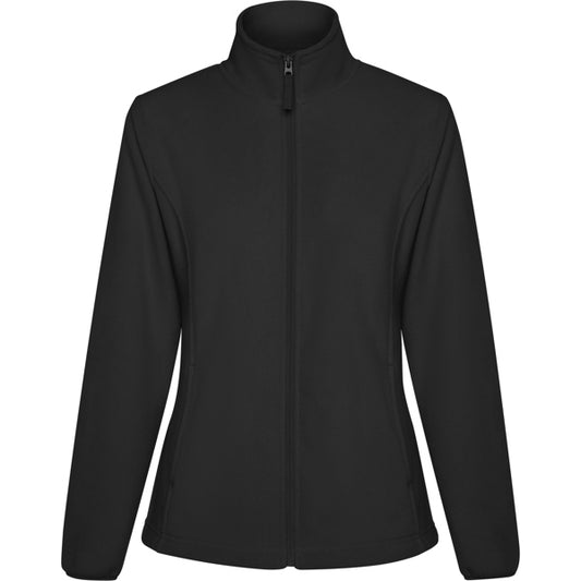 Roly New Artic Woman women's fleece jacket in black, ready for logo printing or embroidery