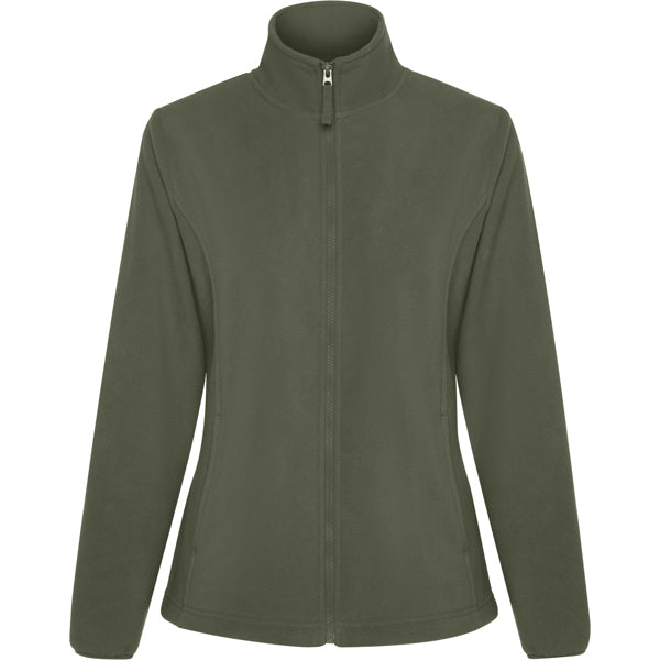 Roly New Artic Woman women's fleece jacket in pine green, ready for logo printing or embroidery