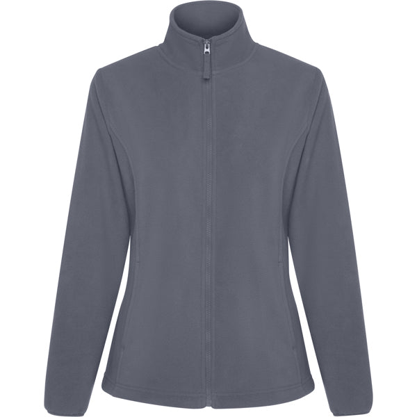Roly New Artic Woman women's fleece jacket in lead, ready for logo printing or embroidery