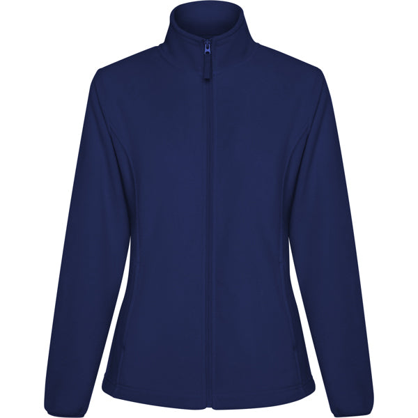 Roly New Artic Woman women's fleece jacket in navy blue, ready for logo printing or embroidery