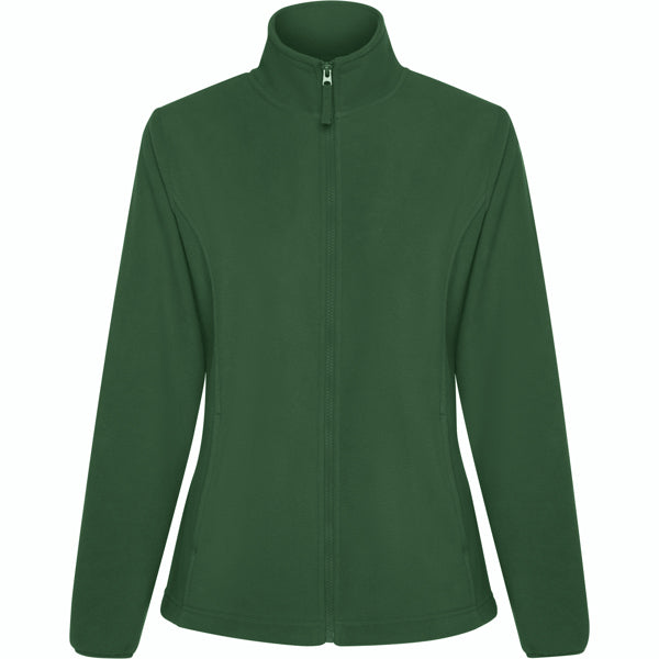 Roly New Artic Woman women's fleece jacket in bottle green, ready for logo printing or embroidery