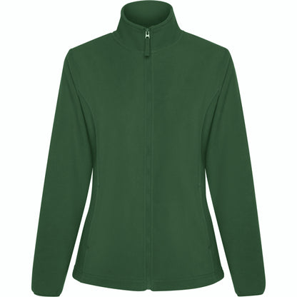 Roly New Artic Woman women's fleece jacket in bottle green, ready for logo printing or embroidery