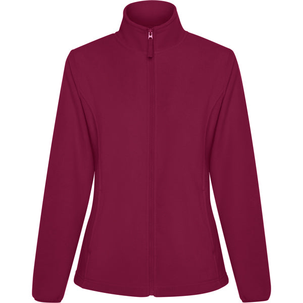 Roly New Artic Woman women's fleece jacket in garnet, ready for logo printing or embroidery