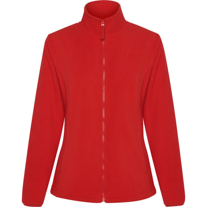Roly New Artic Woman women's fleece jacket in red, ready for logo printing or embroidery