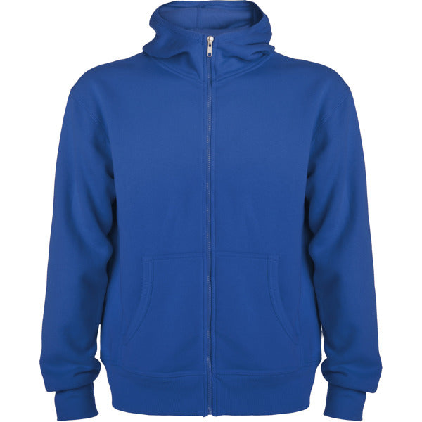 Roly Montblanc men's hoodie in royal blue, ready for logo printing or embroidery