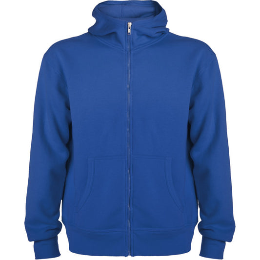 Roly Montblanc men's hoodie in royal blue, ready for logo printing or embroidery
