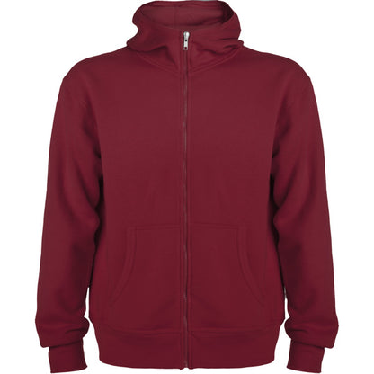 Roly Montblanc men's hoodie in garnet, ready for logo printing or embroidery