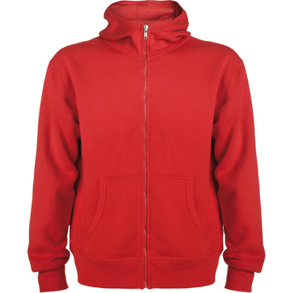 Roly Montblanc men's hoodie in red, ready for logo printing or embroidery