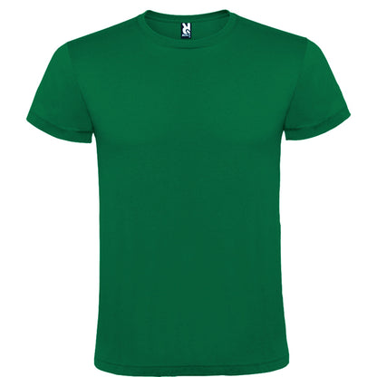 Roly Atomic 150 men's T-shirt in kelly green, ready for logo printing or embroidery