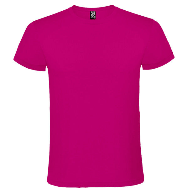 Roly Atomic 150 men's T-shirt in rosette, ready for logo printing or embroidery