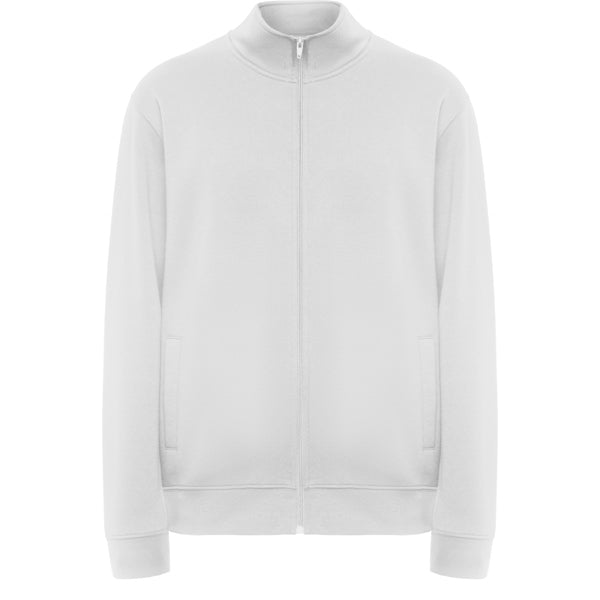 Roly Ulan unisex sweatshirt in white, ready for logo printing or embroidery
