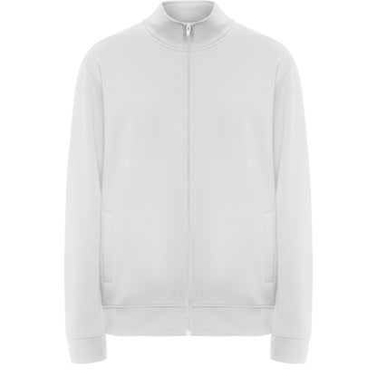 Roly Ulan unisex sweatshirt in white, ready for logo printing or embroidery