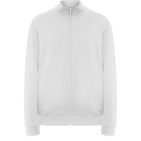 Roly Ulan unisex sweatshirt in white, ready for logo printing or embroidery