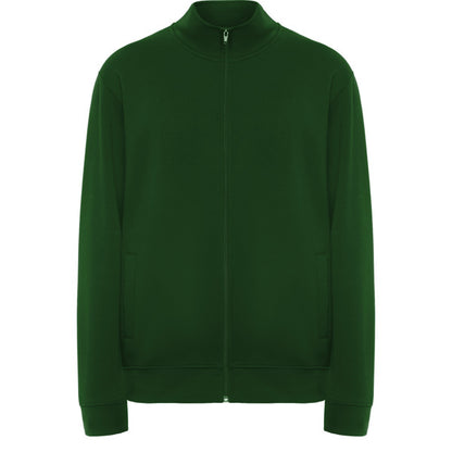 Roly Ulan unisex sweatshirt in bottle green, ready for logo printing or embroidery