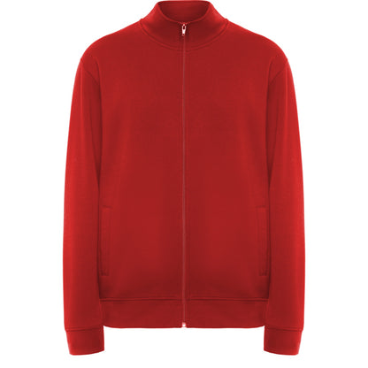 Roly Ulan unisex sweatshirt in red, ready for logo printing or embroidery