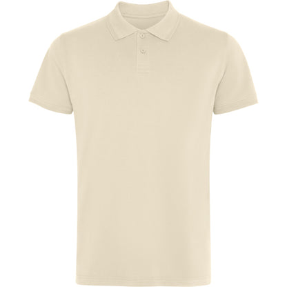 Roly Wos unisex polo shirt in angora (natural), ready for logo printing or embroidery