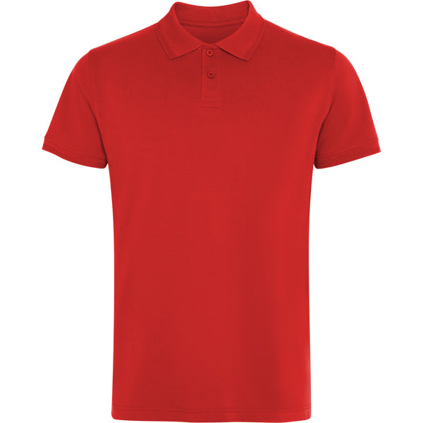 Roly Wos unisex polo shirt in red, ready for logo printing or embroidery