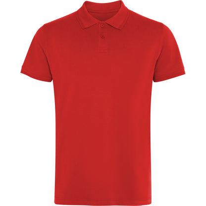 Roly Wos unisex polo shirt in red, ready for logo printing or embroidery