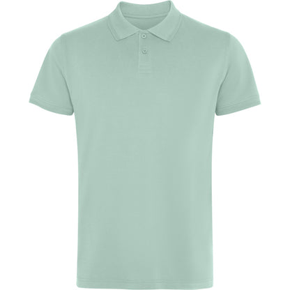 Roly Wos unisex polo shirt in green mint, ready for logo printing or embroidery