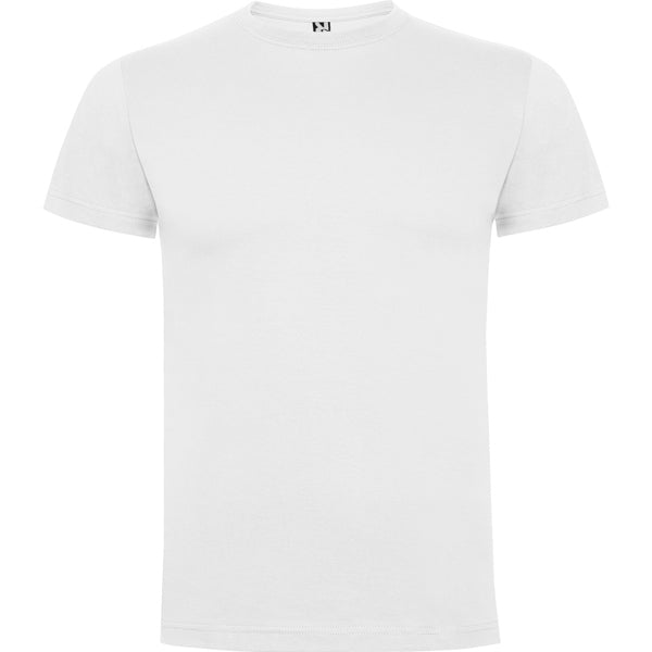 Roly Dogo Premium men's T-shirt in white, ready for logo printing or embroidery
