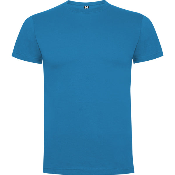 Roly Dogo Premium men's T-shirt in ocean blue, ready for logo printing or embroidery