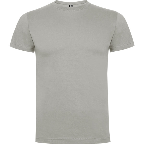Roly Dogo Premium men's T-shirt in stone grey, ready for logo printing or embroidery