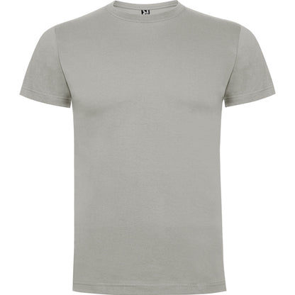 Roly Dogo Premium men's T-shirt in stone grey, ready for logo printing or embroidery