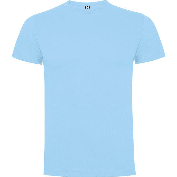 Roly Dogo Premium men's T-shirt in sky blue, ready for logo printing or embroidery