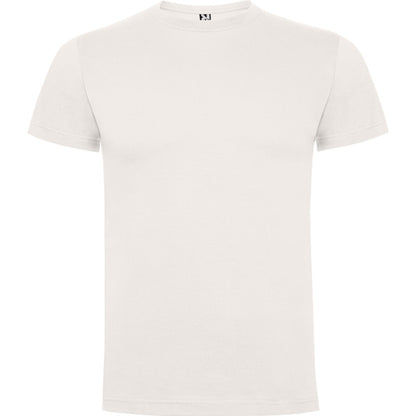 Roly Dogo Premium men's T-shirt in vintage white, ready for logo printing or embroidery