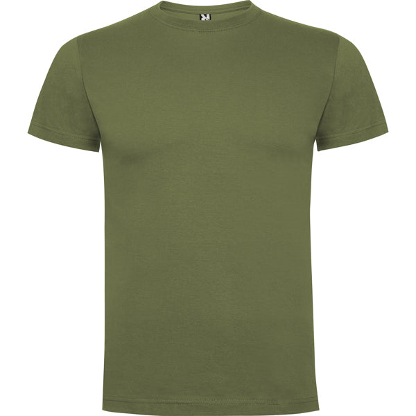Roly Dogo Premium men's T-shirt in army green, ready for logo printing or embroidery