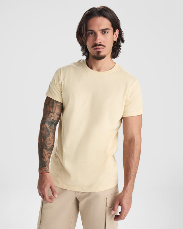 Roly Dogo Premium men's T-shirt in white, alternative view, ready for logo printing or embroidery