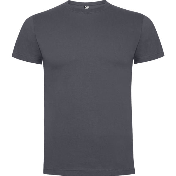 Roly Dogo Premium men's T-shirt in lead, ready for logo printing or embroidery