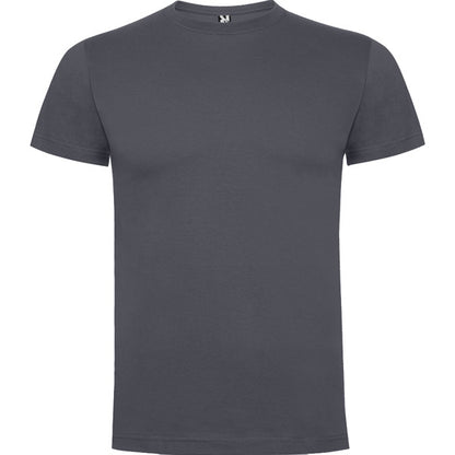 Roly Dogo Premium men's T-shirt in lead, ready for logo printing or embroidery