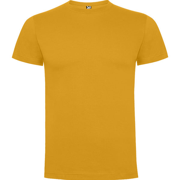 Roly Dogo Premium men's T-shirt in ochre, ready for logo printing or embroidery