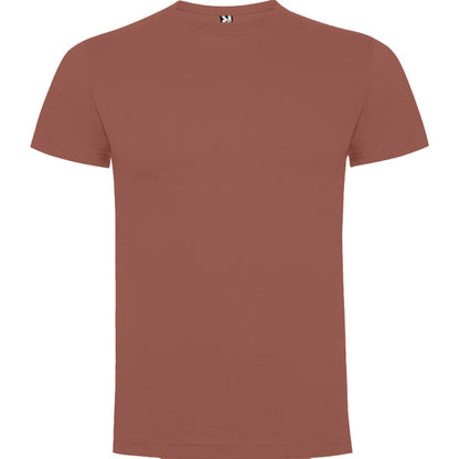 Roly Dogo Premium men's T-shirt in brick red, ready for logo printing or embroidery