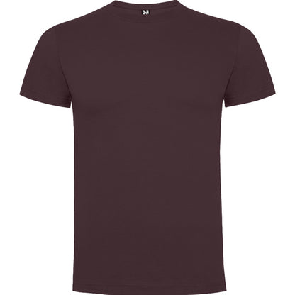 Roly Dogo Premium men's T-shirt in berenjena, ready for logo printing or embroidery